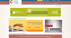 Desktop Screenshot of healthcaretechnologyfromspain.com